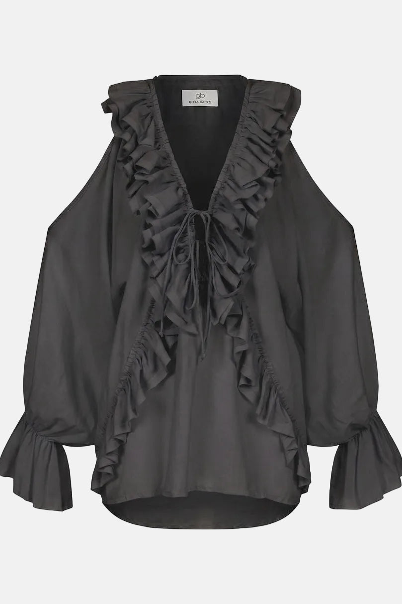 Gitta Banko Lea, Black, Bluse