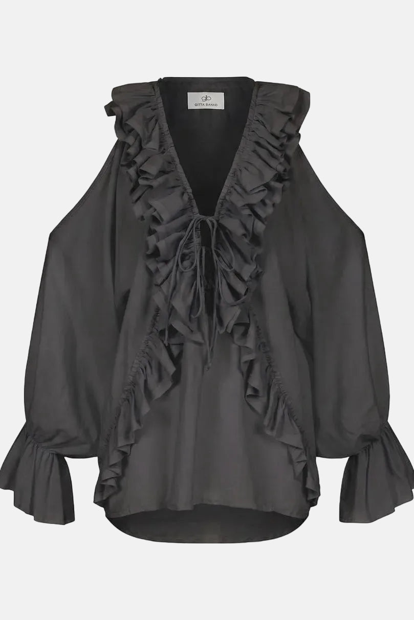 Gitta Banko Lea, Black, Bluse