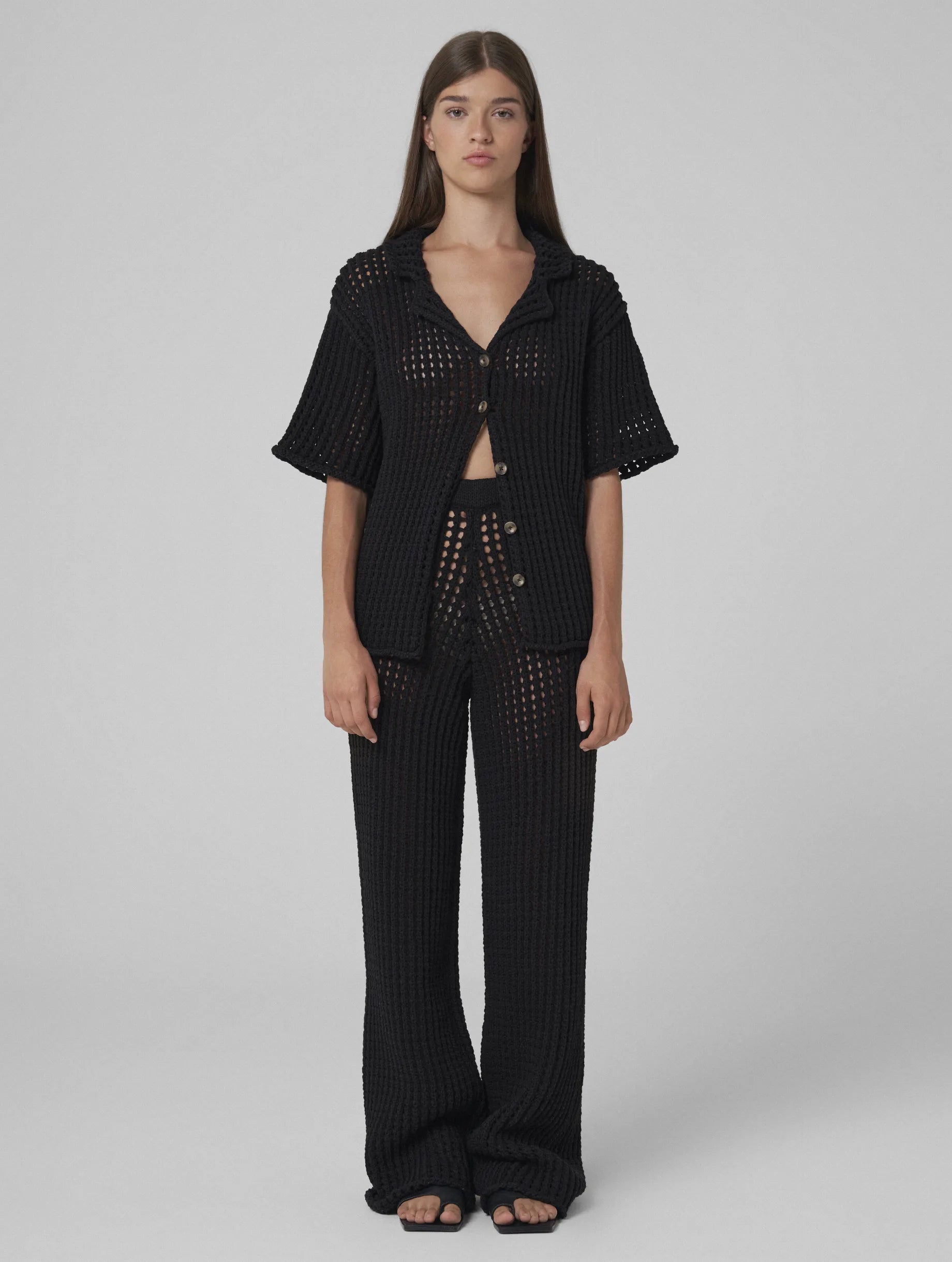 Leap Amina, Black, Cardigan