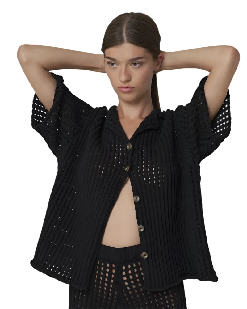 Leap Amina, Black, Cardigan