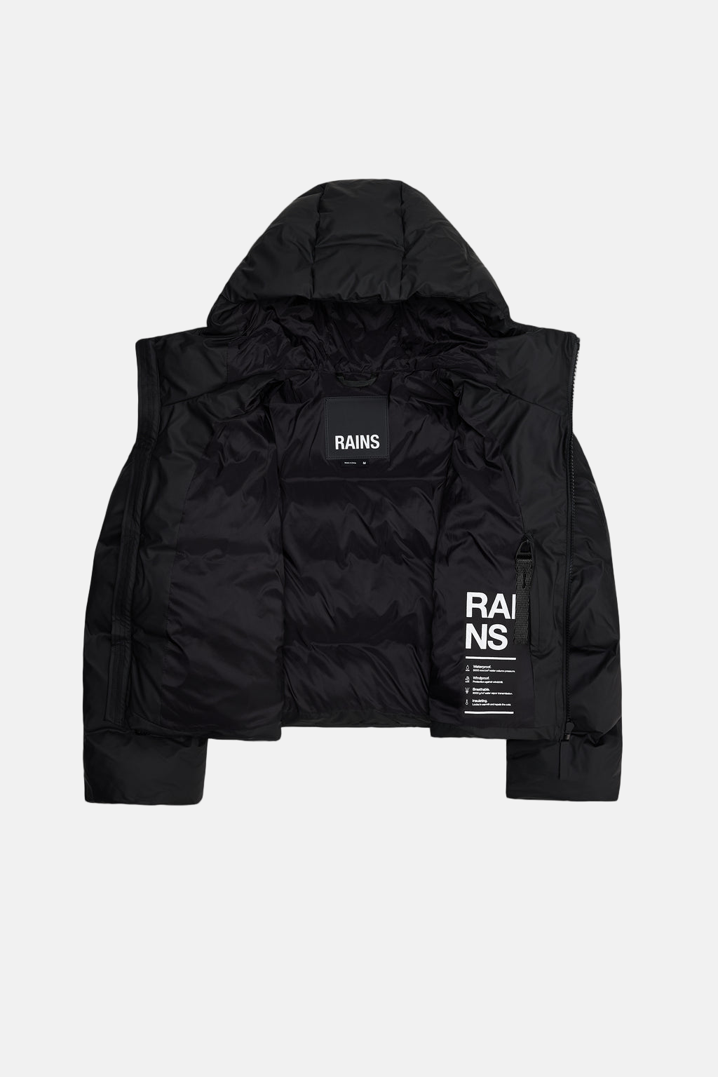 Rains Alta Short W3T3, Spill, Puffer-Jacke