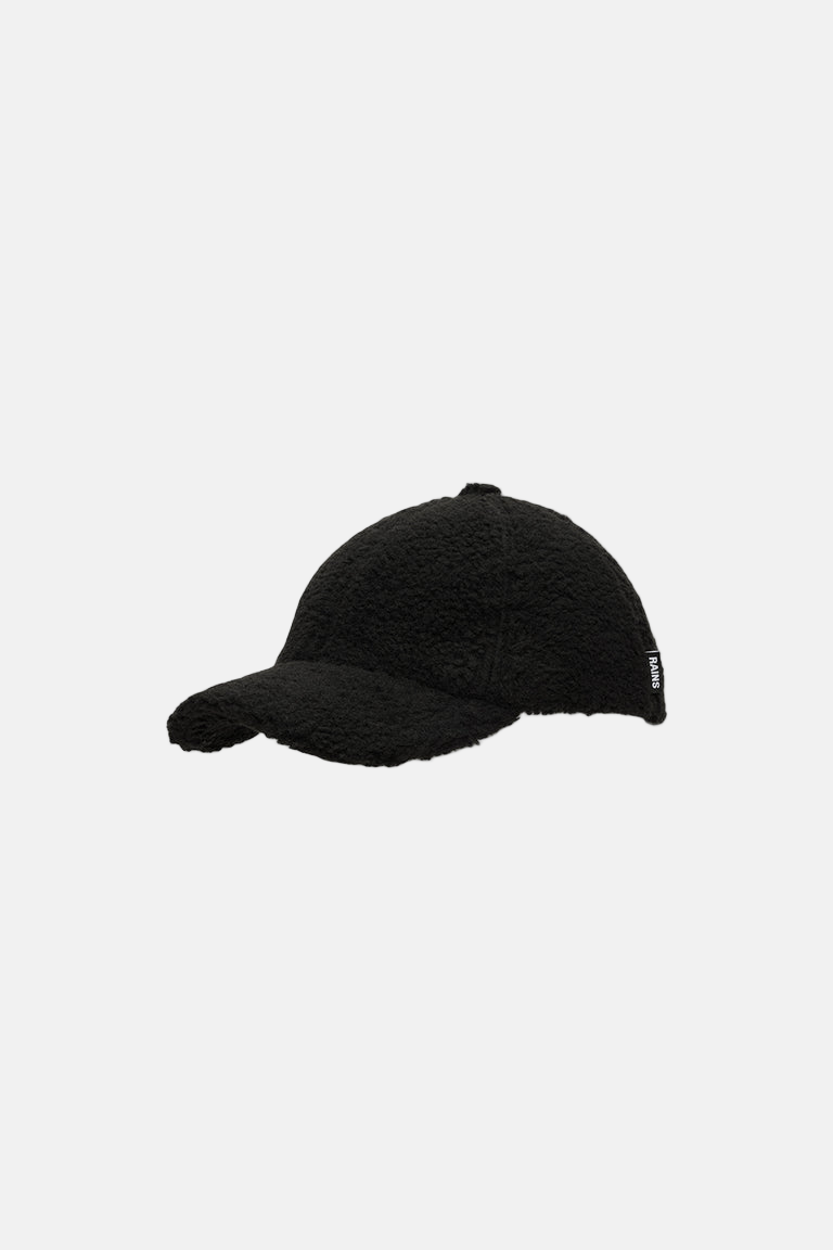 Rains Fleece Cap T2, Schwarz, Cap