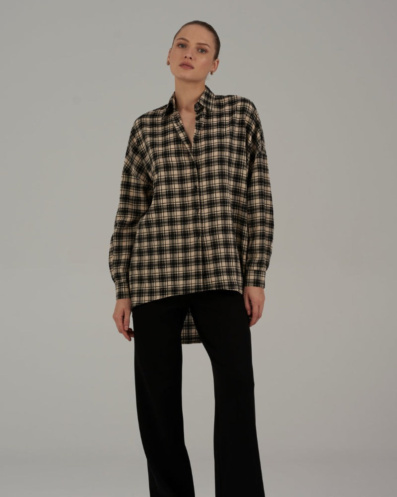 Bilbao, Ecru/Black, Hemd