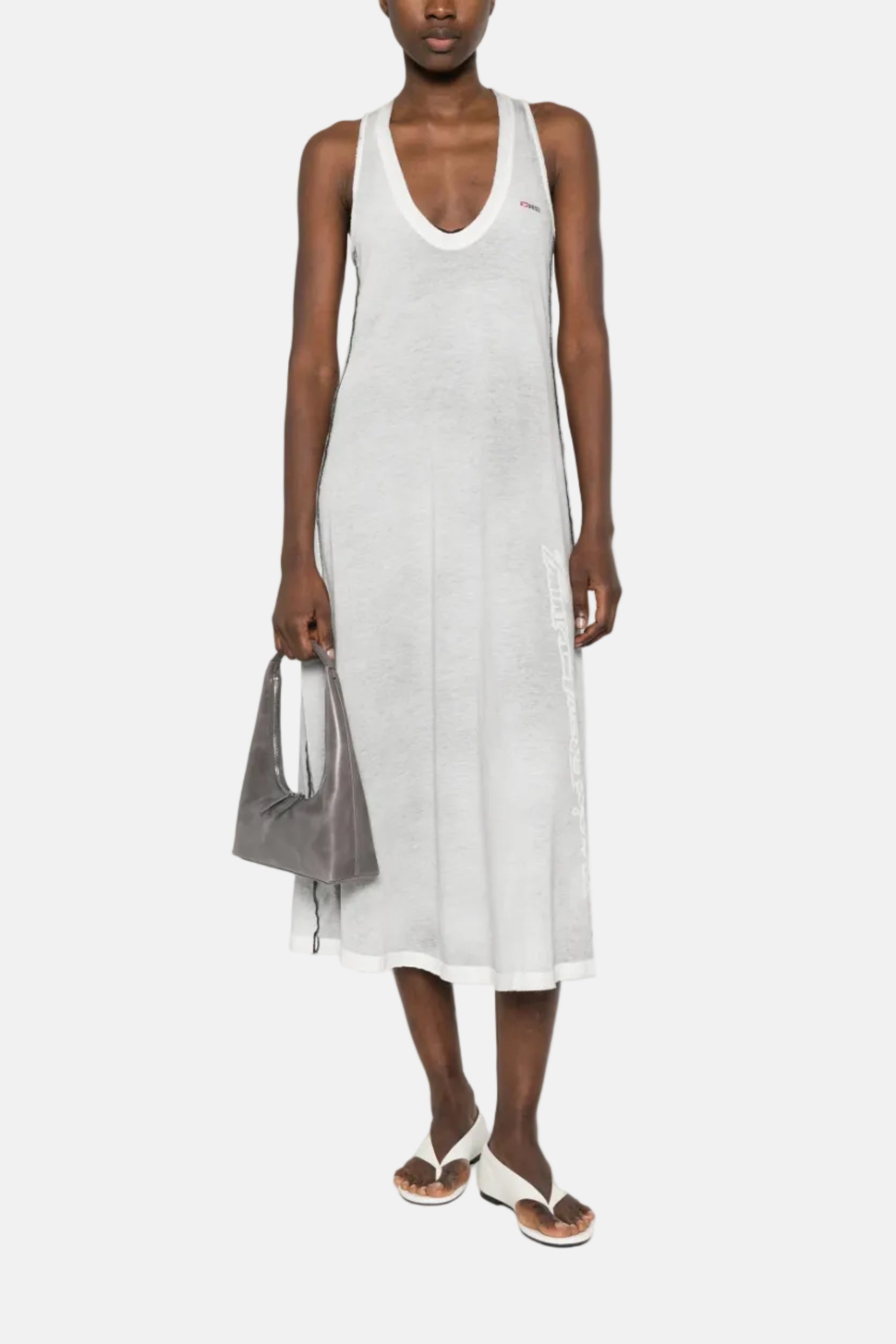 Diesel D-Igiovedi, Grau, Kleid