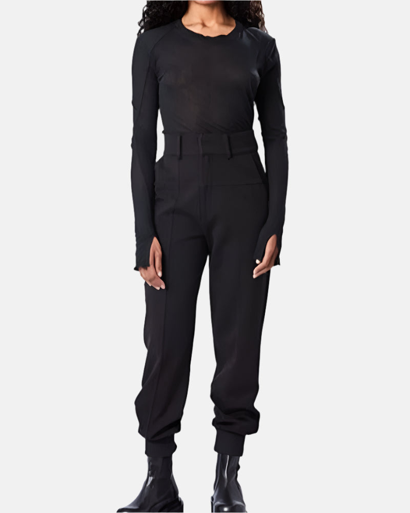 W ST 346, Black, Jerseyhose