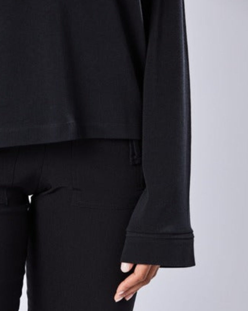 W TS 500, Black, Sweatshirt