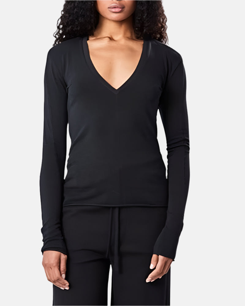 Thom/Krom W TS 506, Black, Sweatshirt