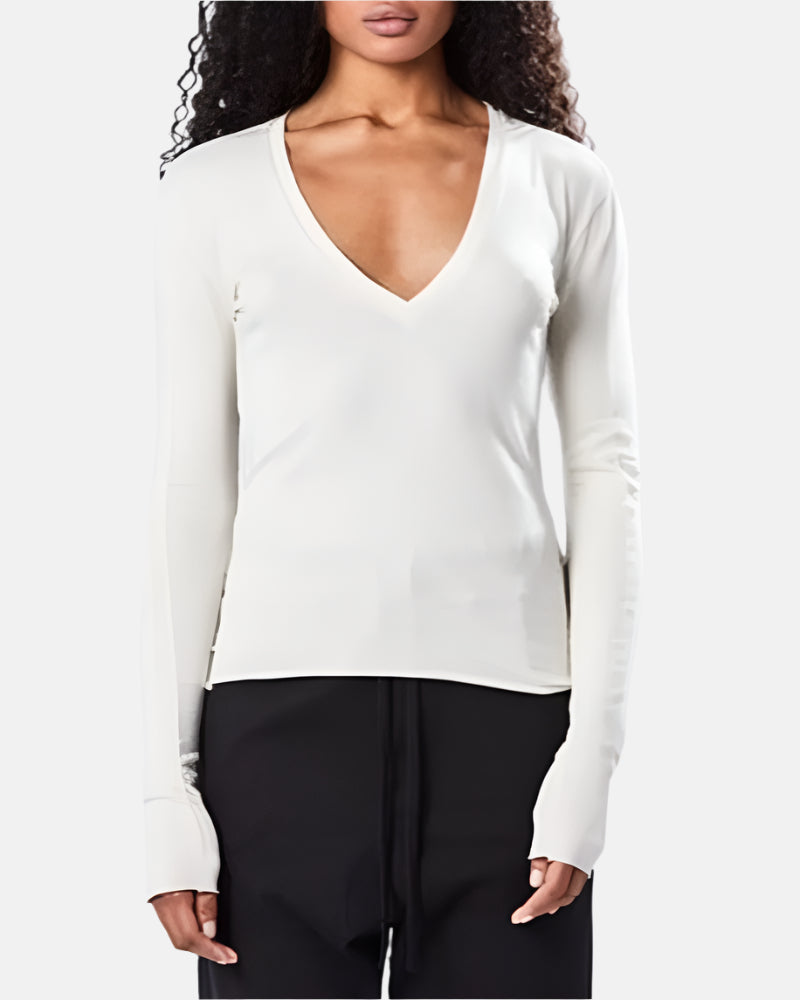 W TS 506, Bone, Sweatshirt