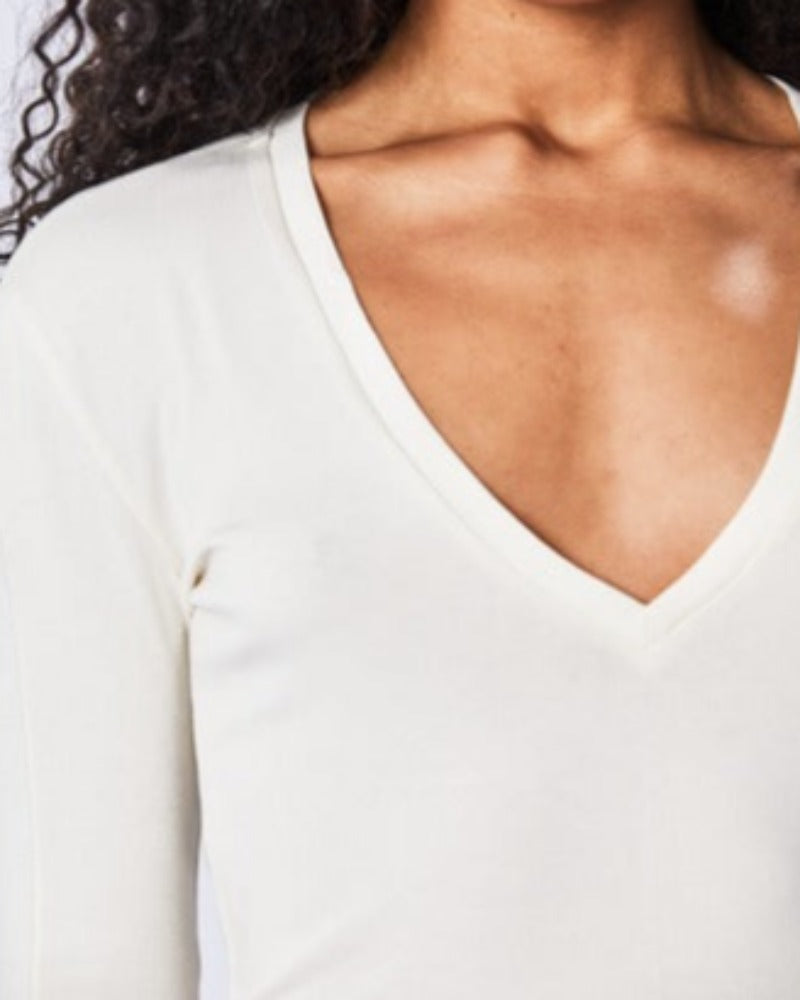 W TS 506, Bone, Sweatshirt
