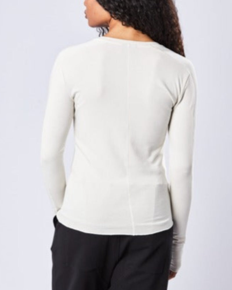 W TS 506, Bone, Sweatshirt