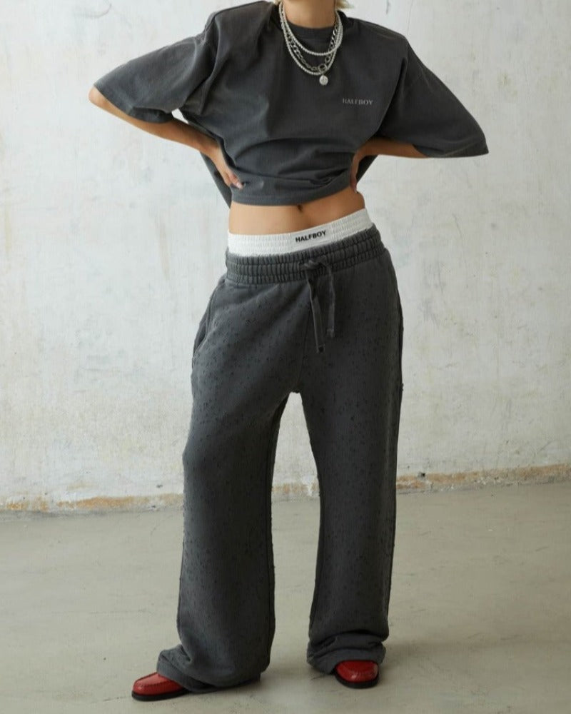 Jogger Pants with Boxer, Grey, Hose