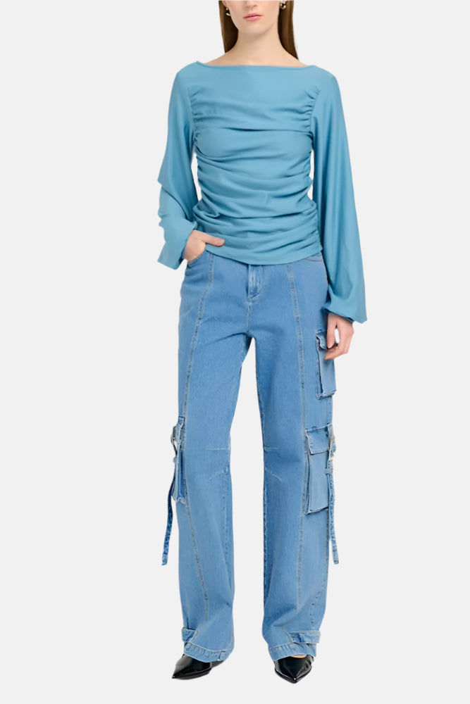 Zoy GZ, Mid Blue Washed, Pants