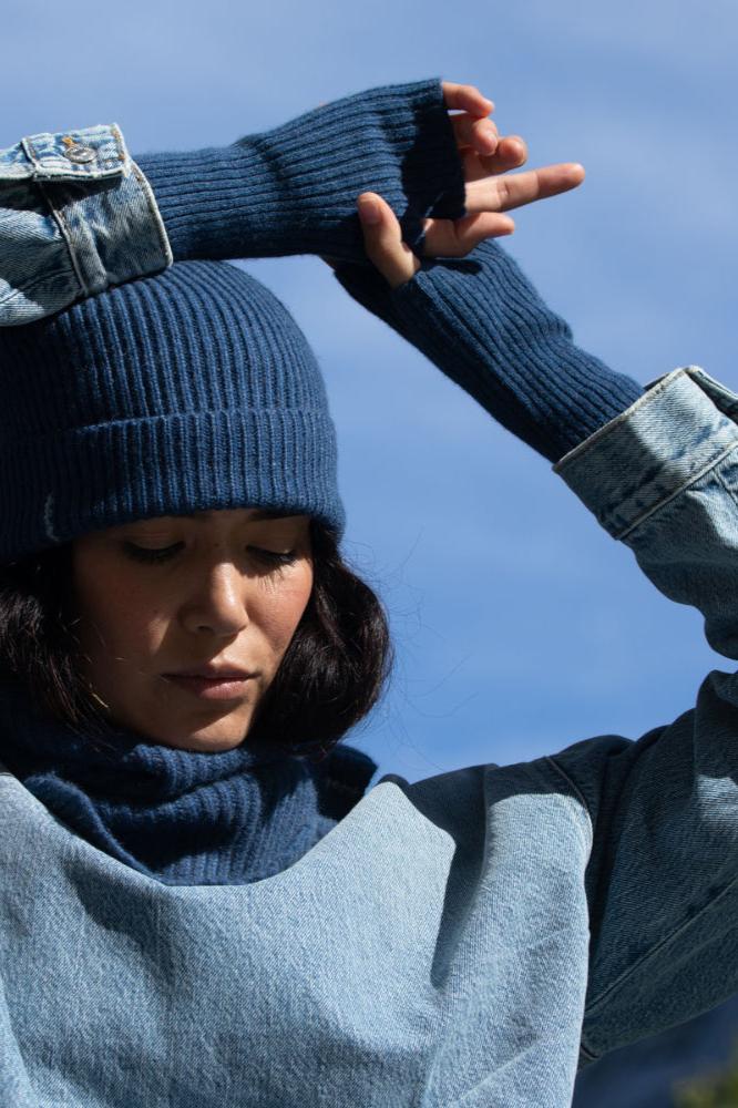 Koon Mitaines, Denim, Handstulpen