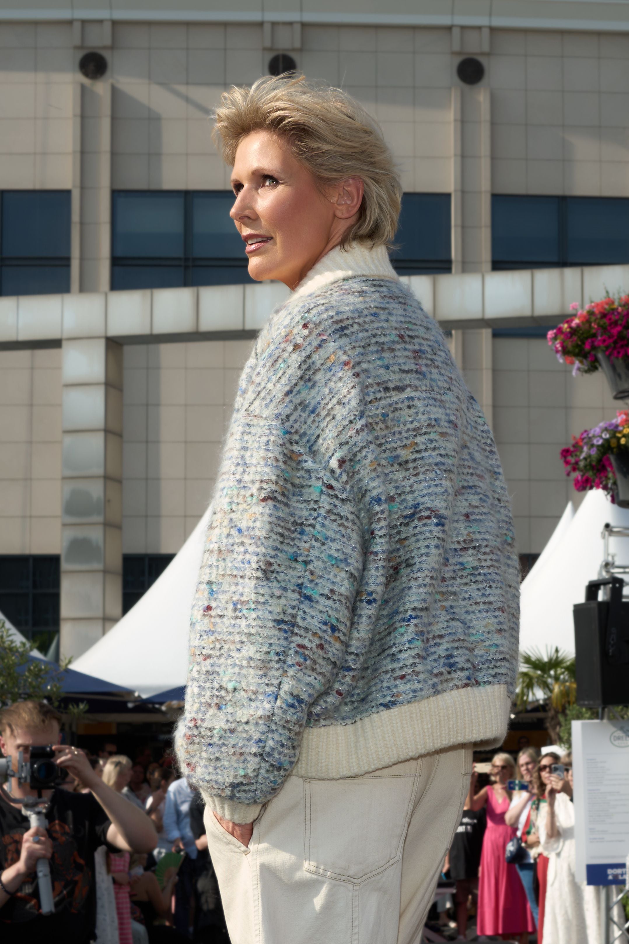 IRO Simone, Grau weiß, Jacke