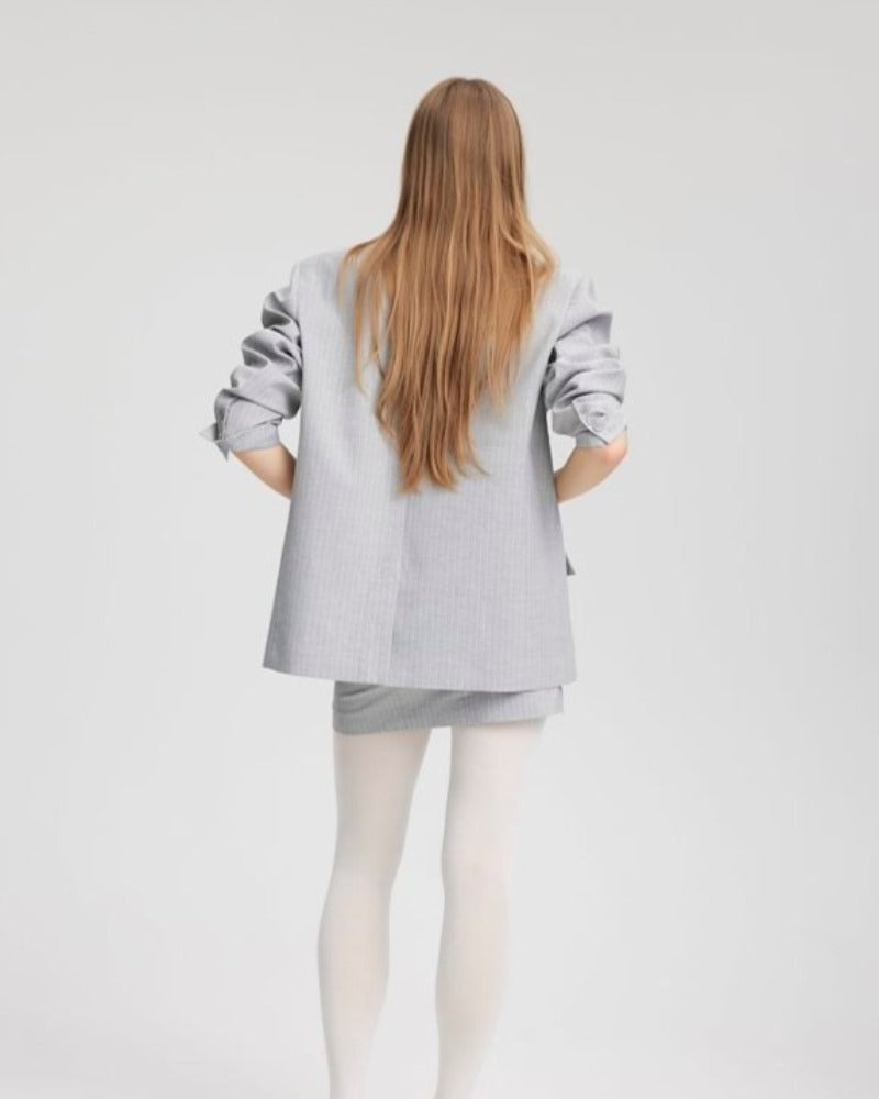 Gestuz Paula GZ, Grau, Oversize Blazer