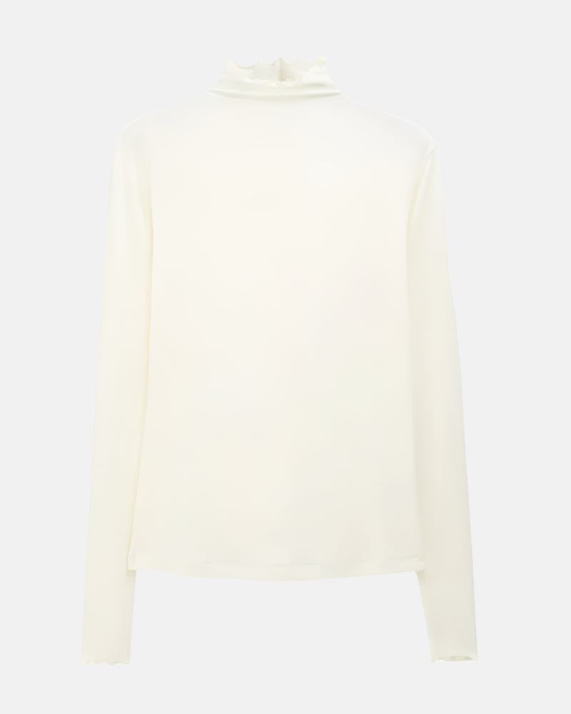 Mock, Snow, Wool Top