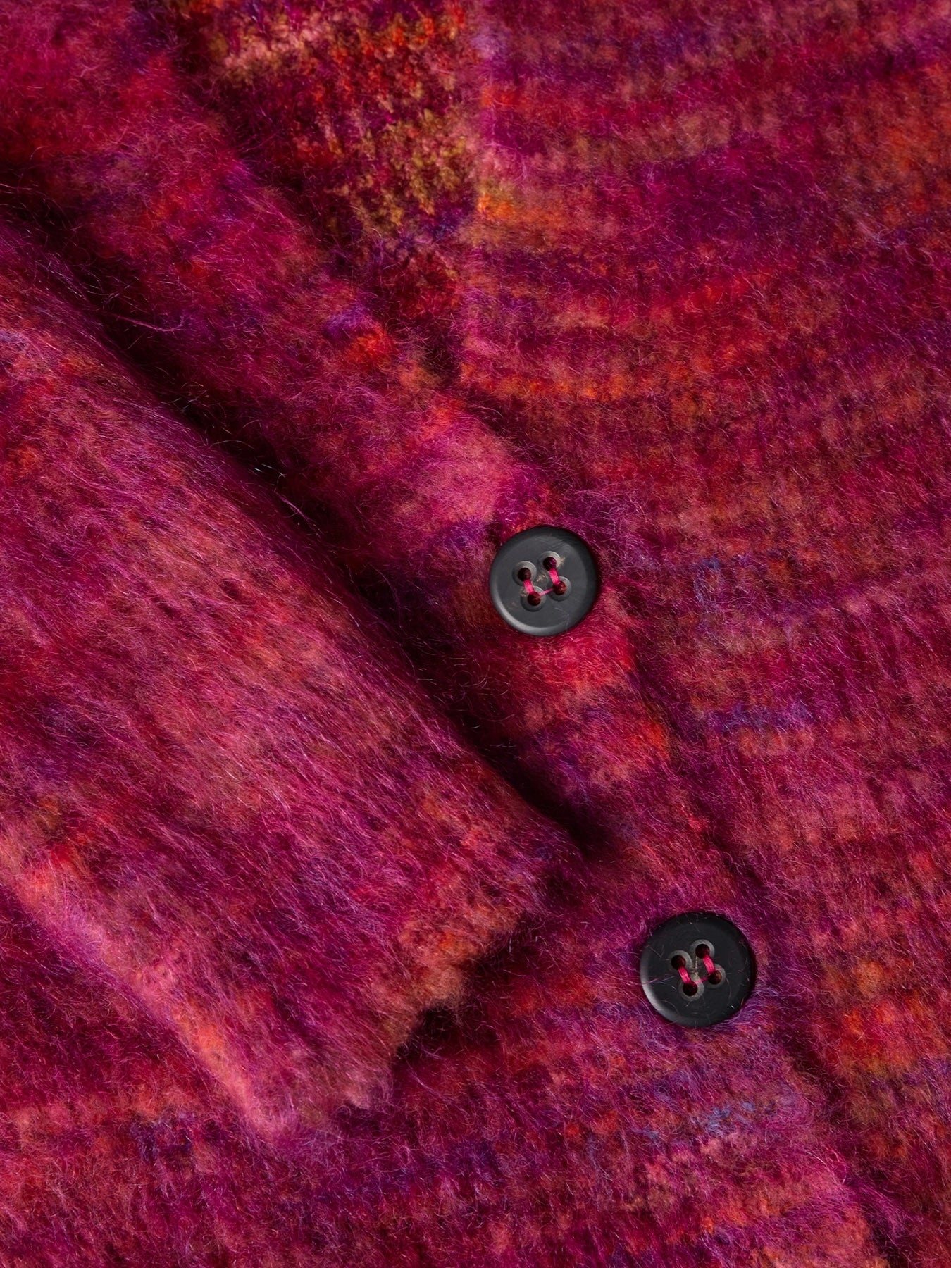 Roberto Collina, Fuxia/Cognac, Cardigan
