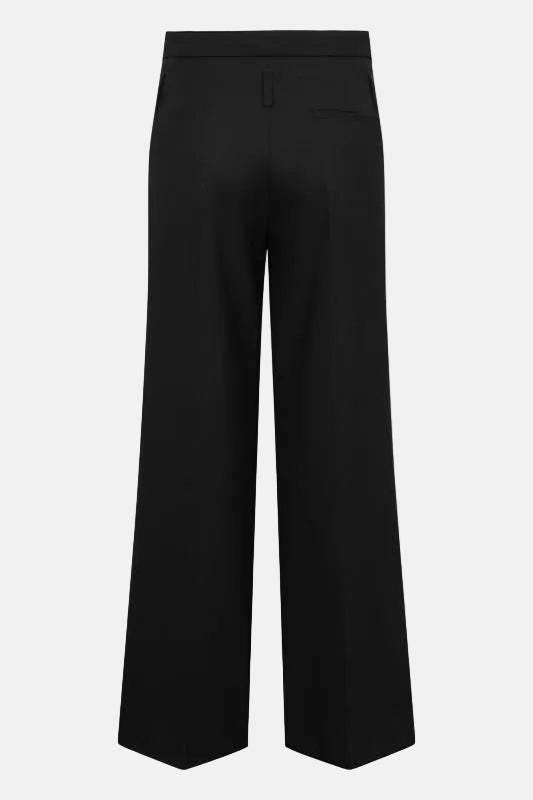 ROSSI Vian Blended Cool Wool, Schwarz, Hose