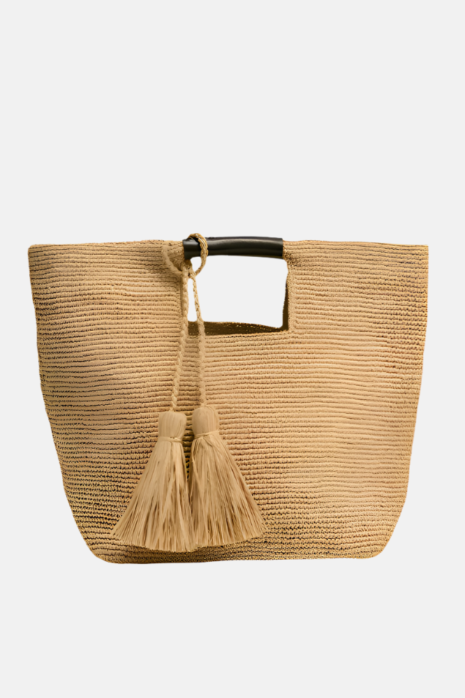 Cabo Basket, Beige, Bag