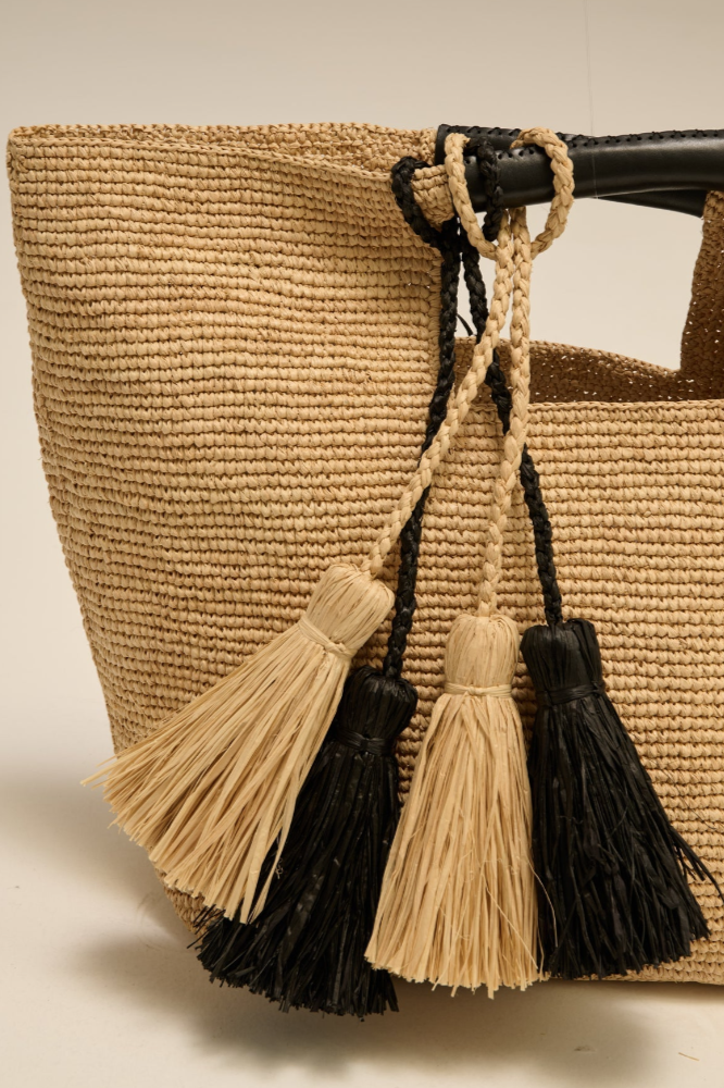 Lebrand Cabo Basket, Beige, Tasche