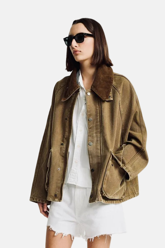 Denimist Shelton, Khaki, Field Coat