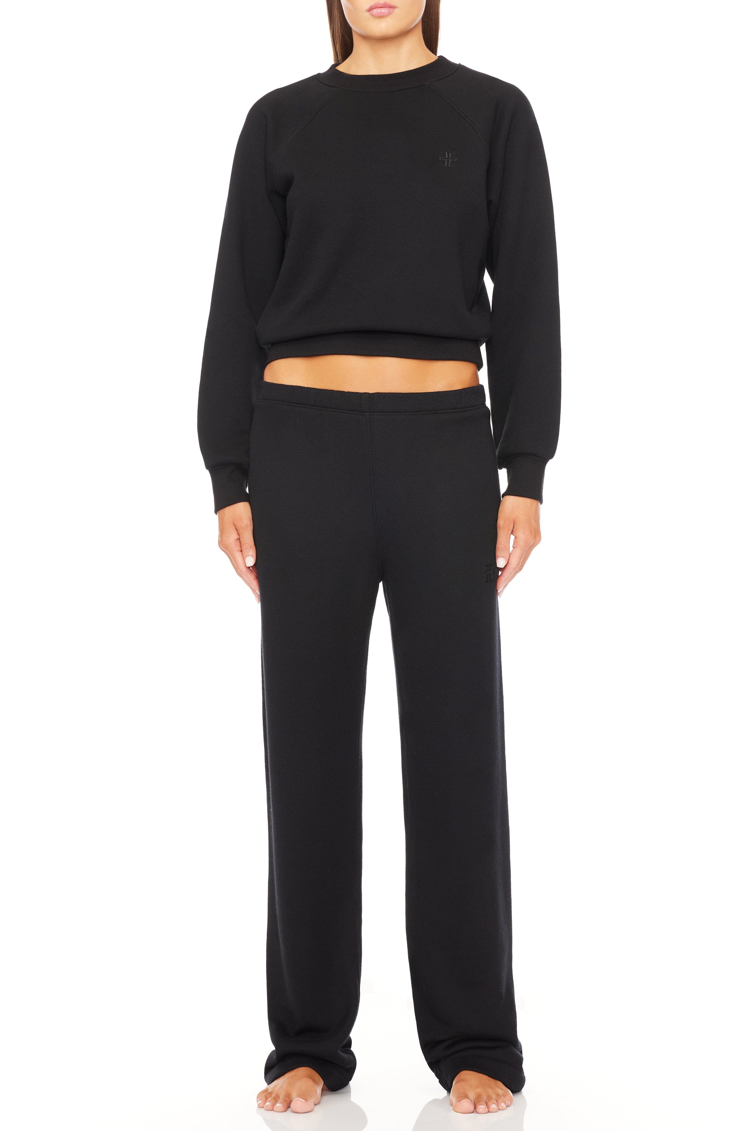 Éterne Straight Leg, Black, Sweatpant