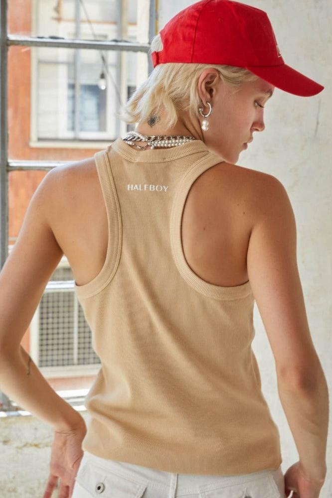 Halfboy Halfboy America, Warm Sand, Tanktop