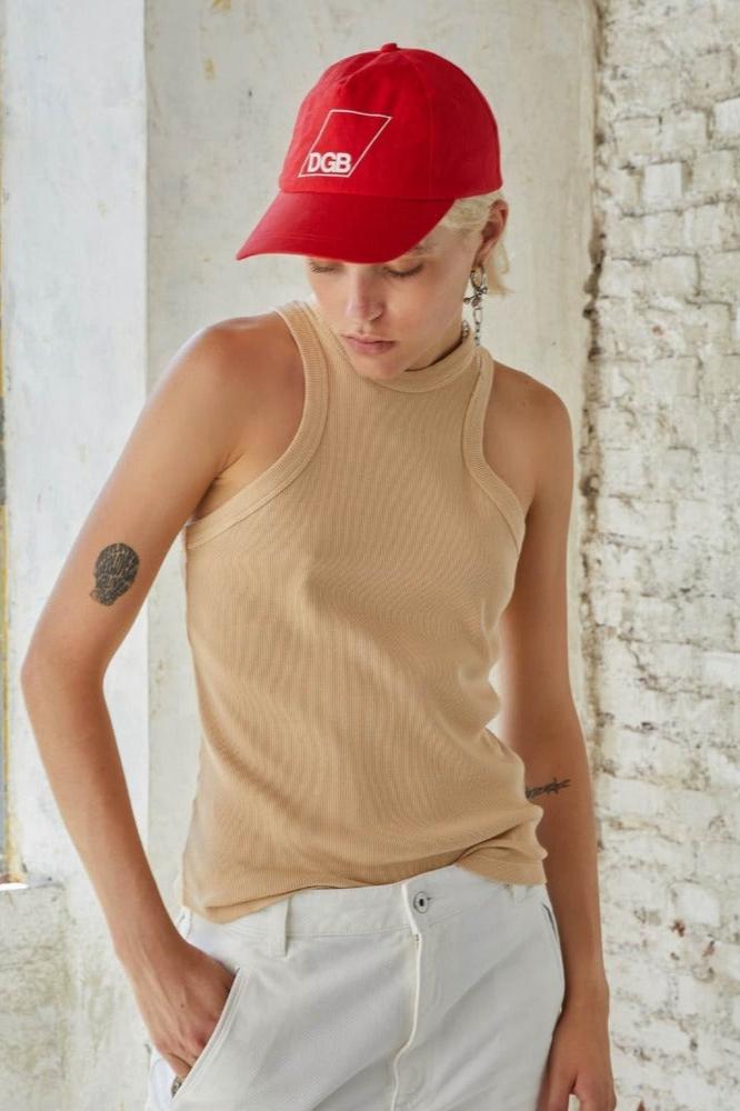 Halfboy Halfboy America, Warm Sand, Tanktop