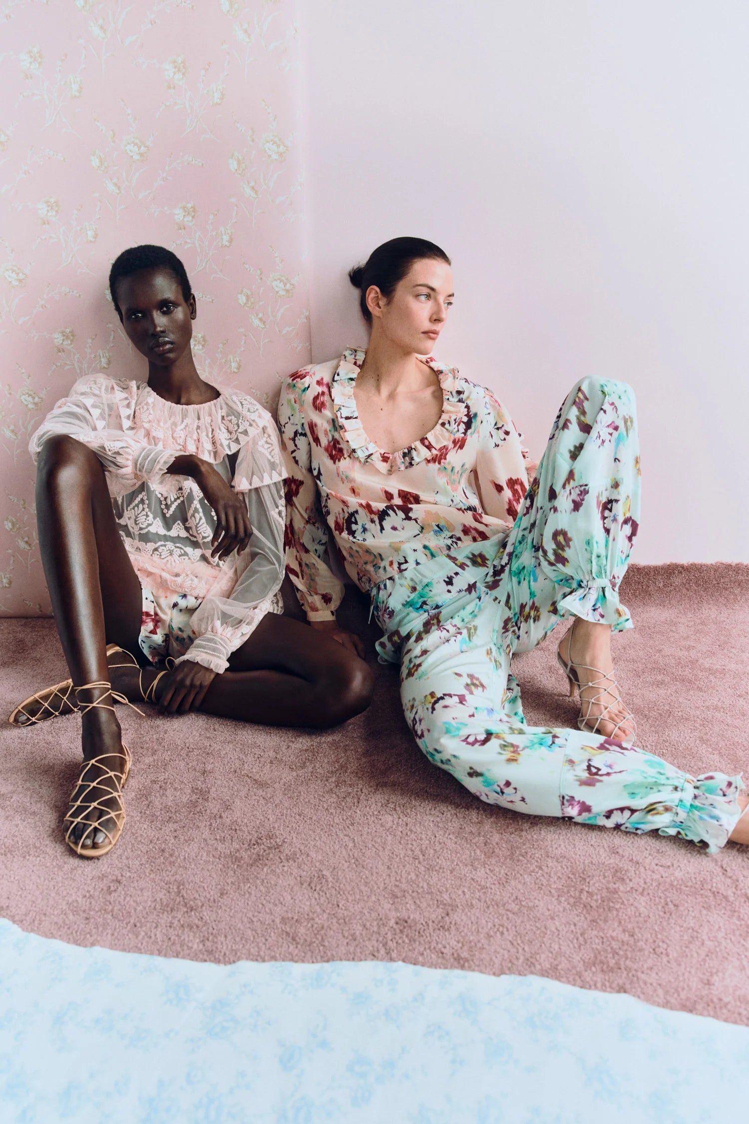 Ulla Johnson Marguerite, Summer Garden, Seidenbluse