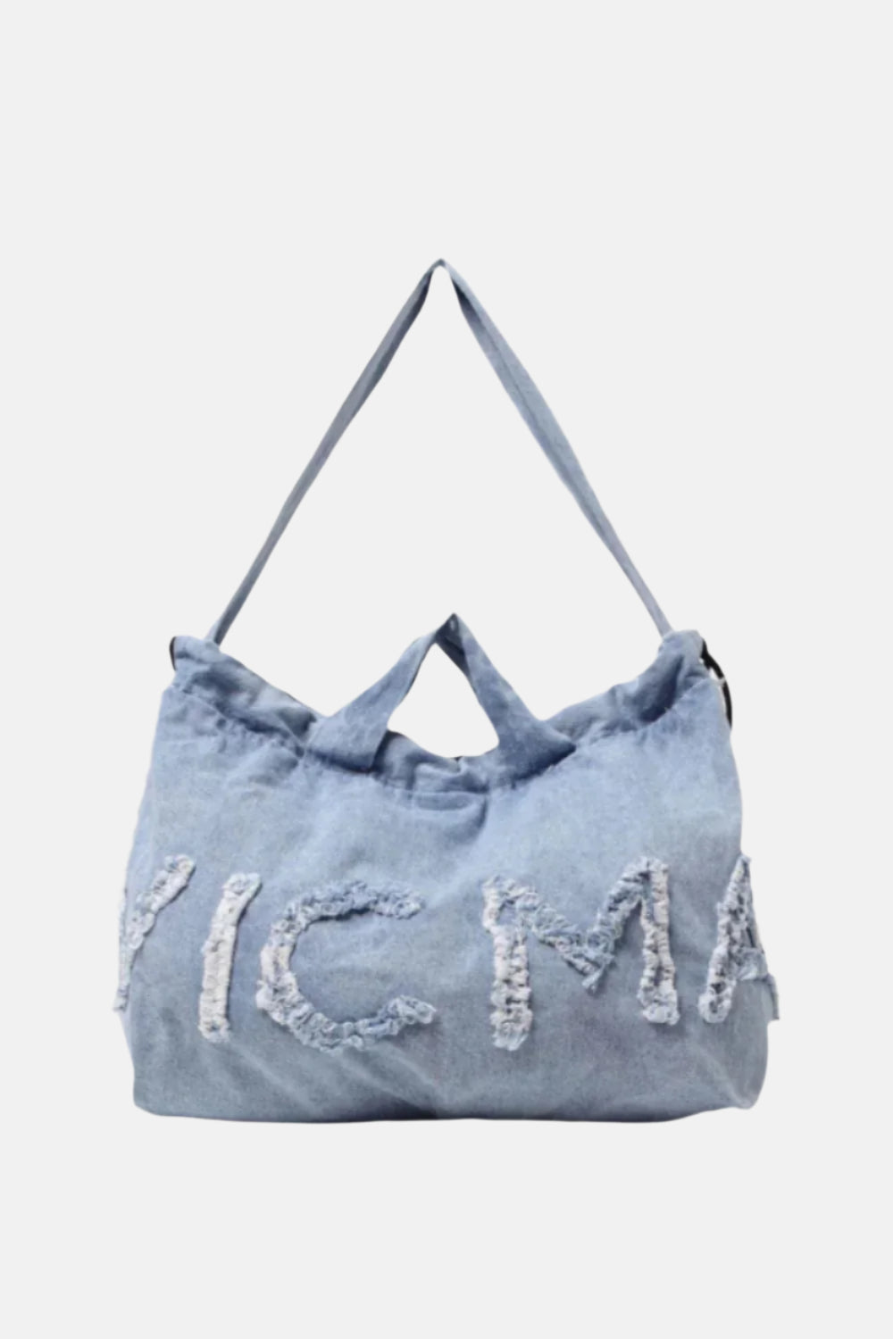 Vic Matié Borsa Denim, Sea-Blue, Tasche