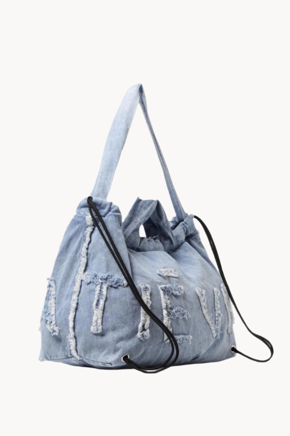 Vic Matié Borsa Denim, Sea-Blue, Tasche