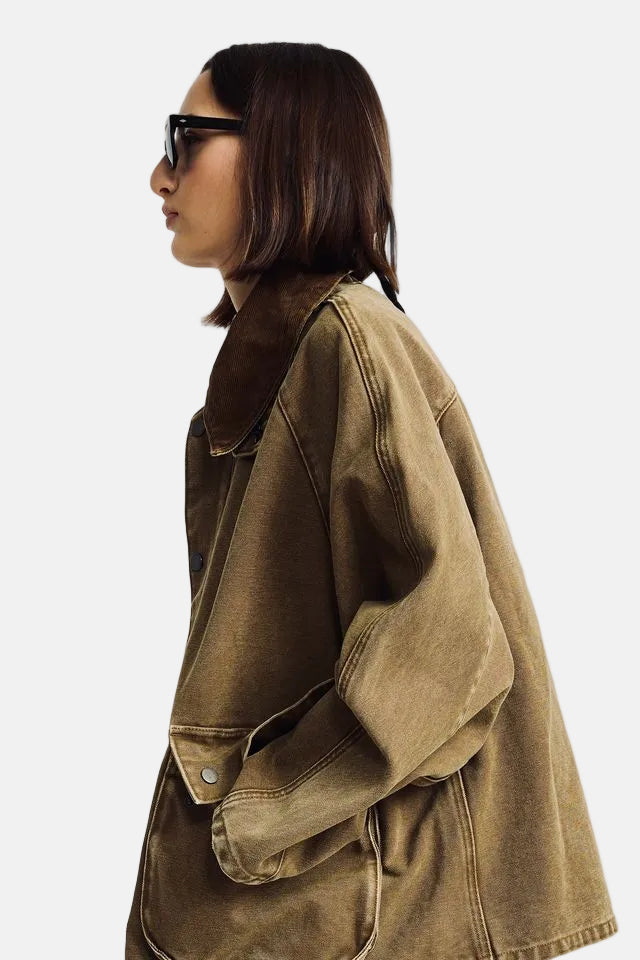 Denimist Shelton, Khaki, Field Coat