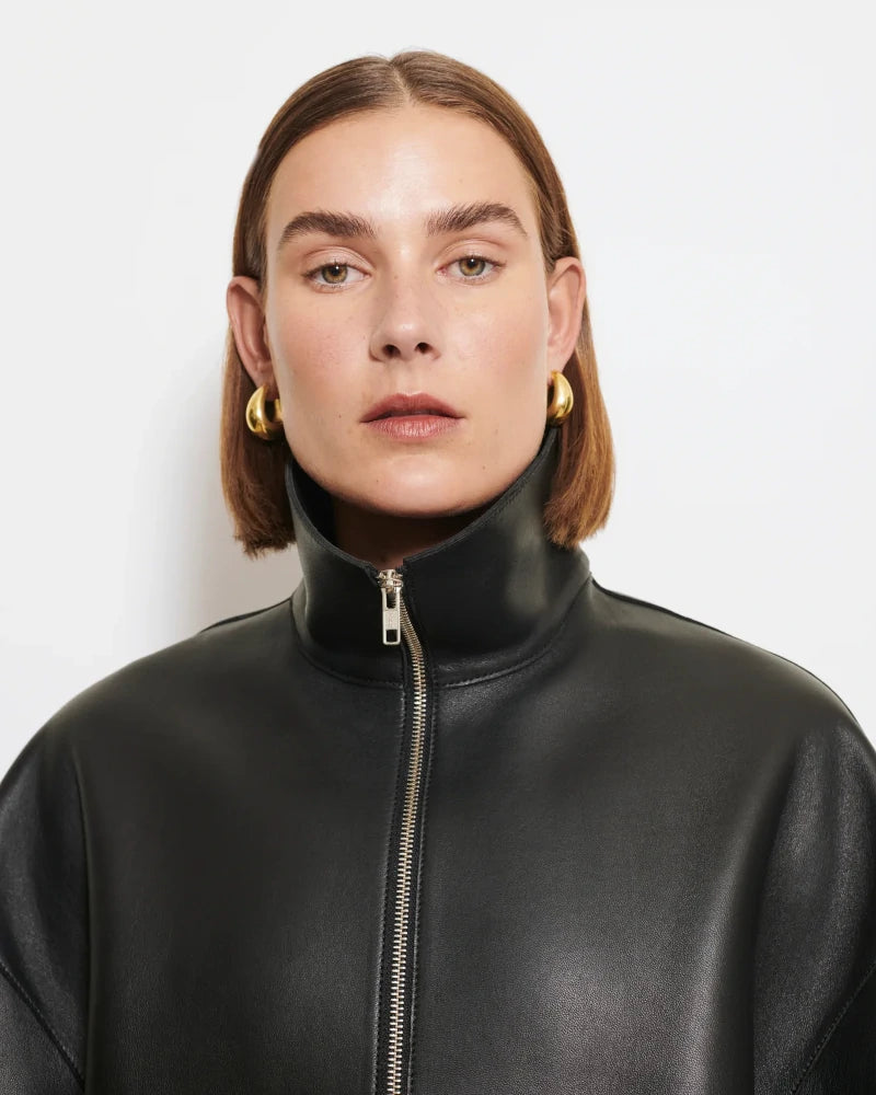 Teurn Studios Doublé, Black, Leather Jacket