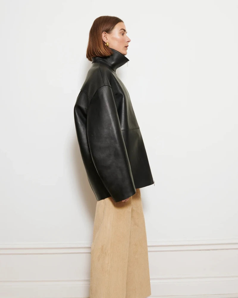 Teurn Studios Doublé, Black, Leather Jacket