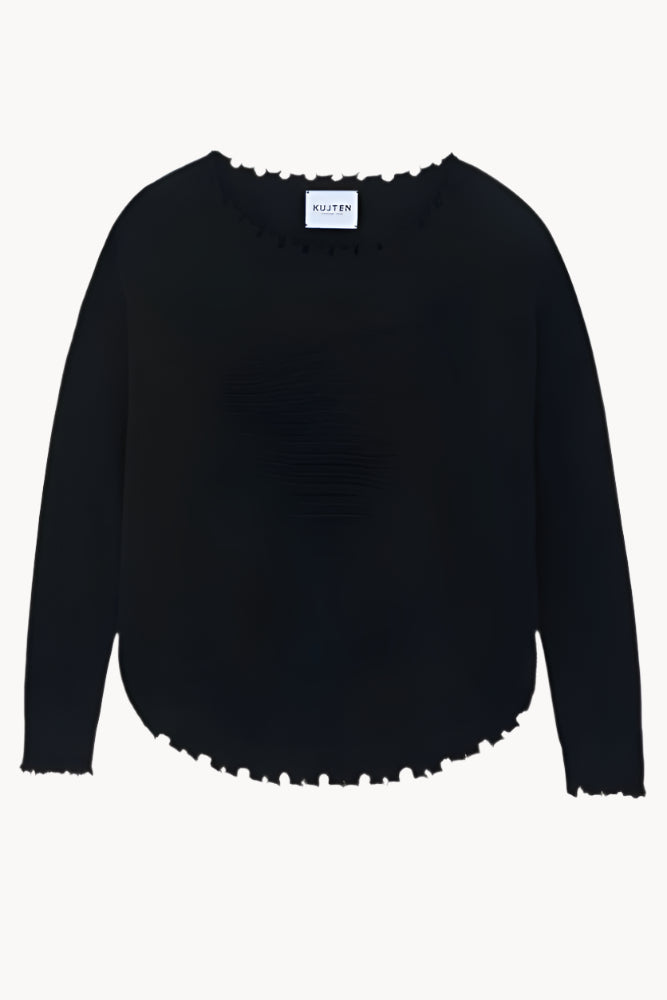 Mela, Noir, Pullover