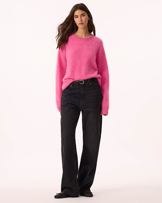 Loty, fuchsia, sweater