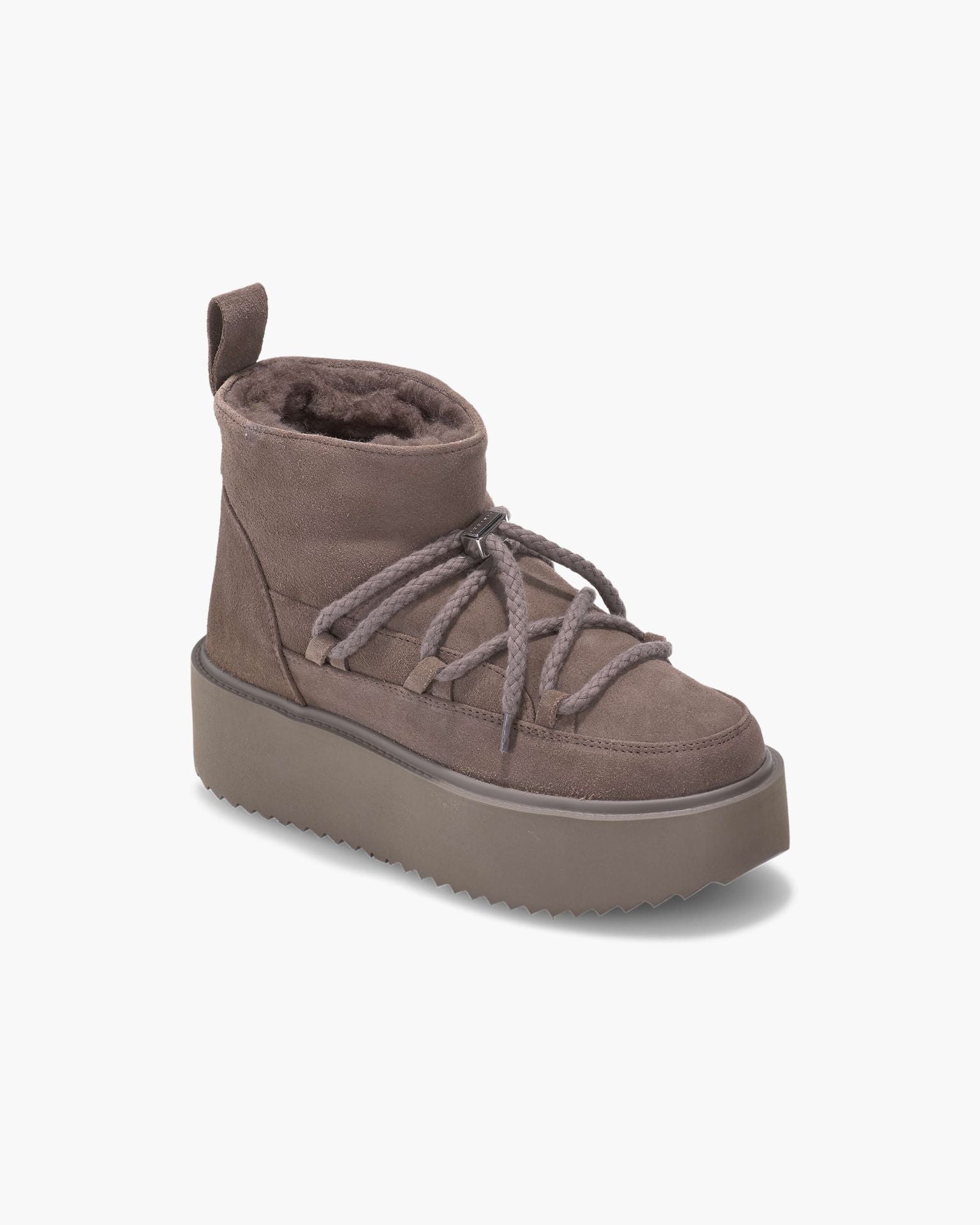 INUIKII Classic Low Platform, Taupe, Schuhe