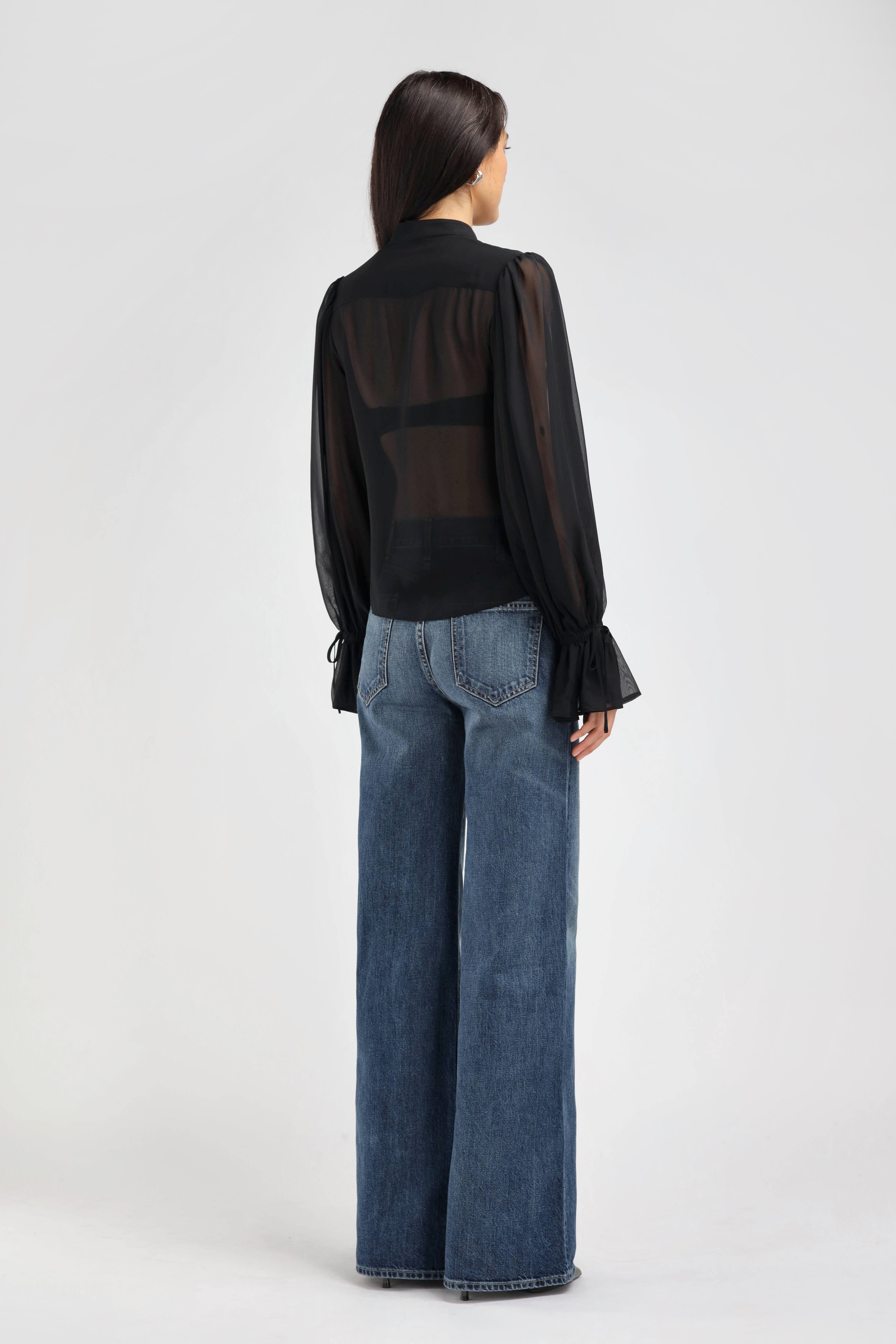 Ladneri Elise, Black, Bluse