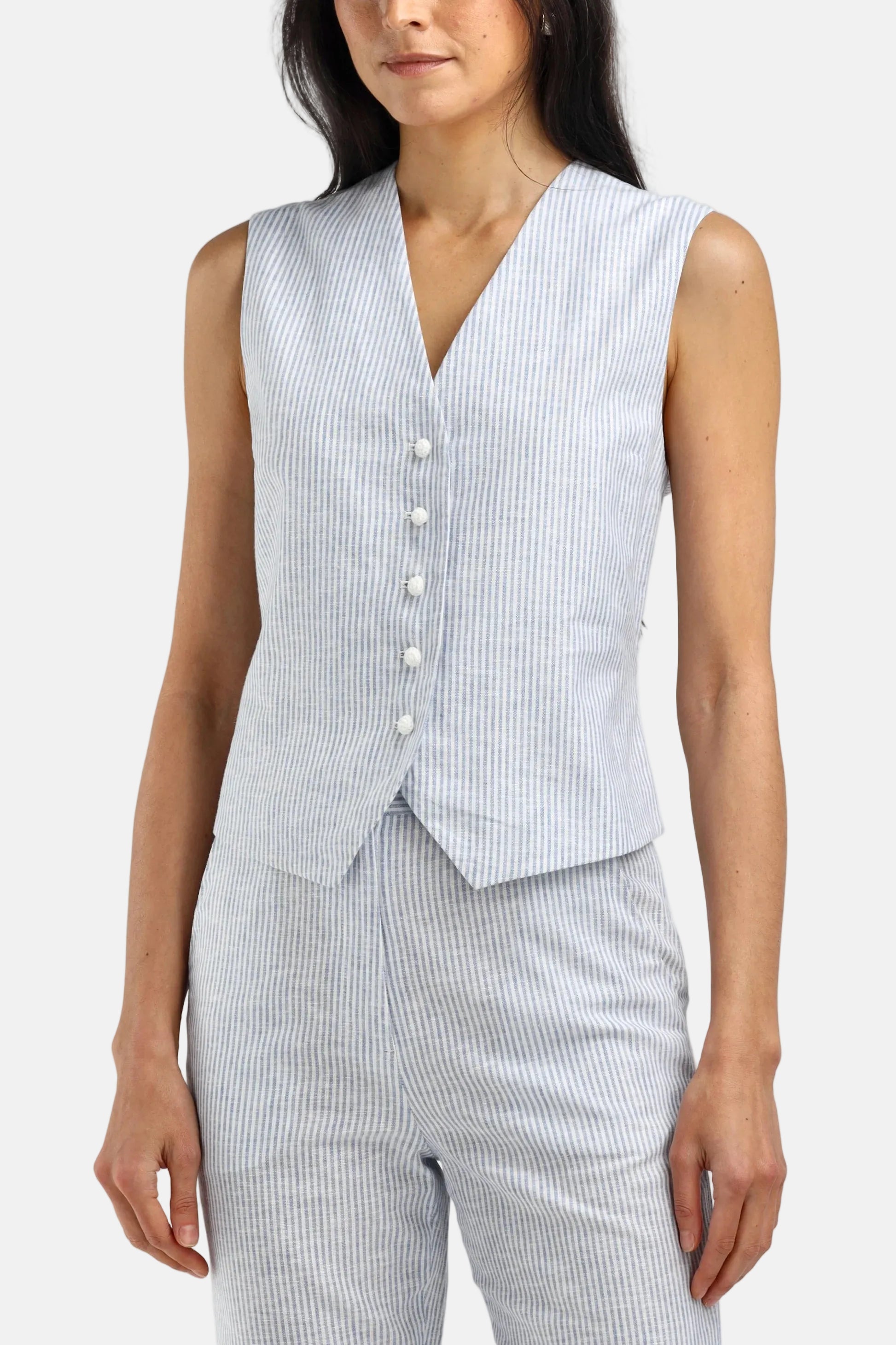 Ladneri Helena, Lt Blue Stripe, Weste