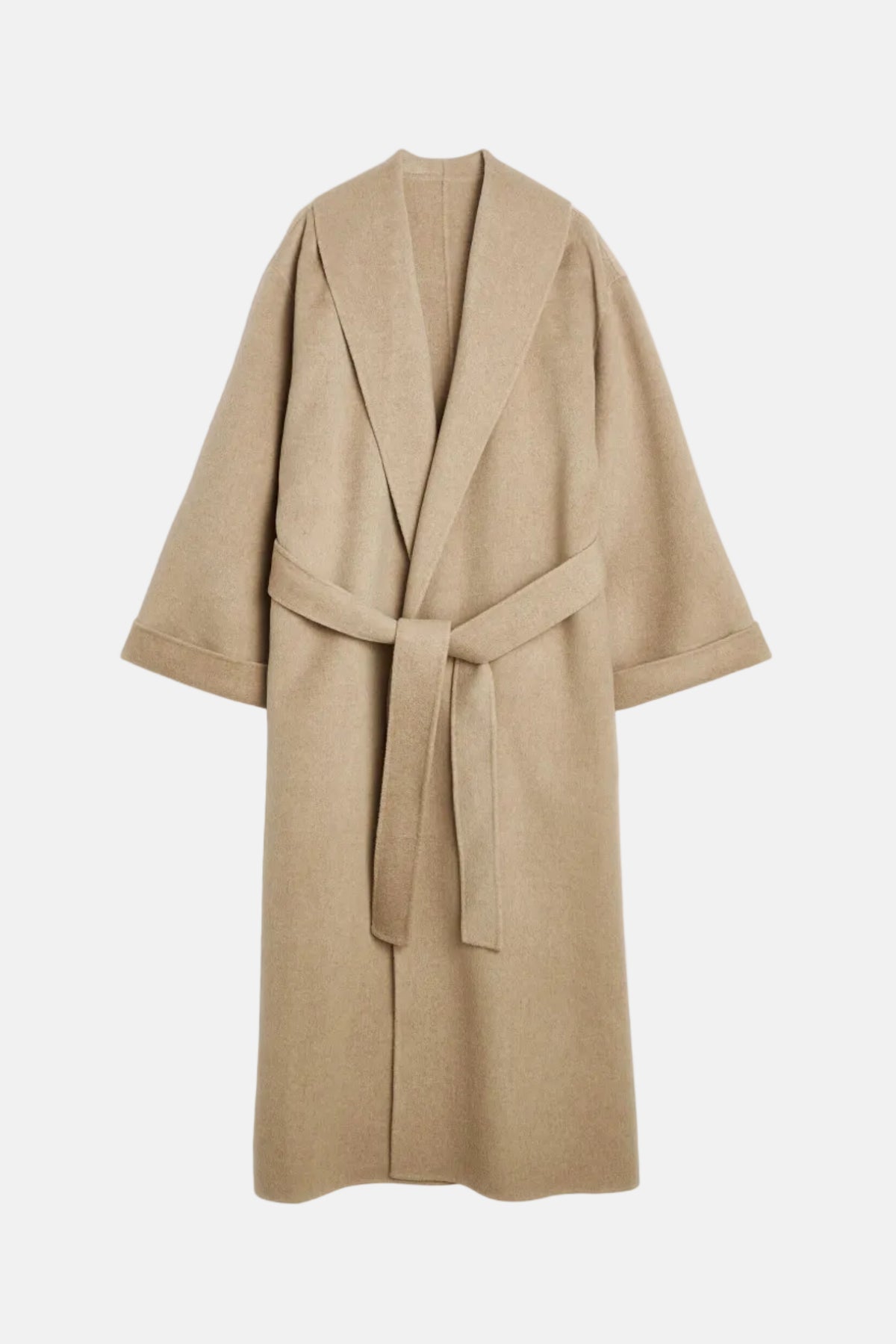 By Malene Birger Trullem Mantel in Grey Brown Melange