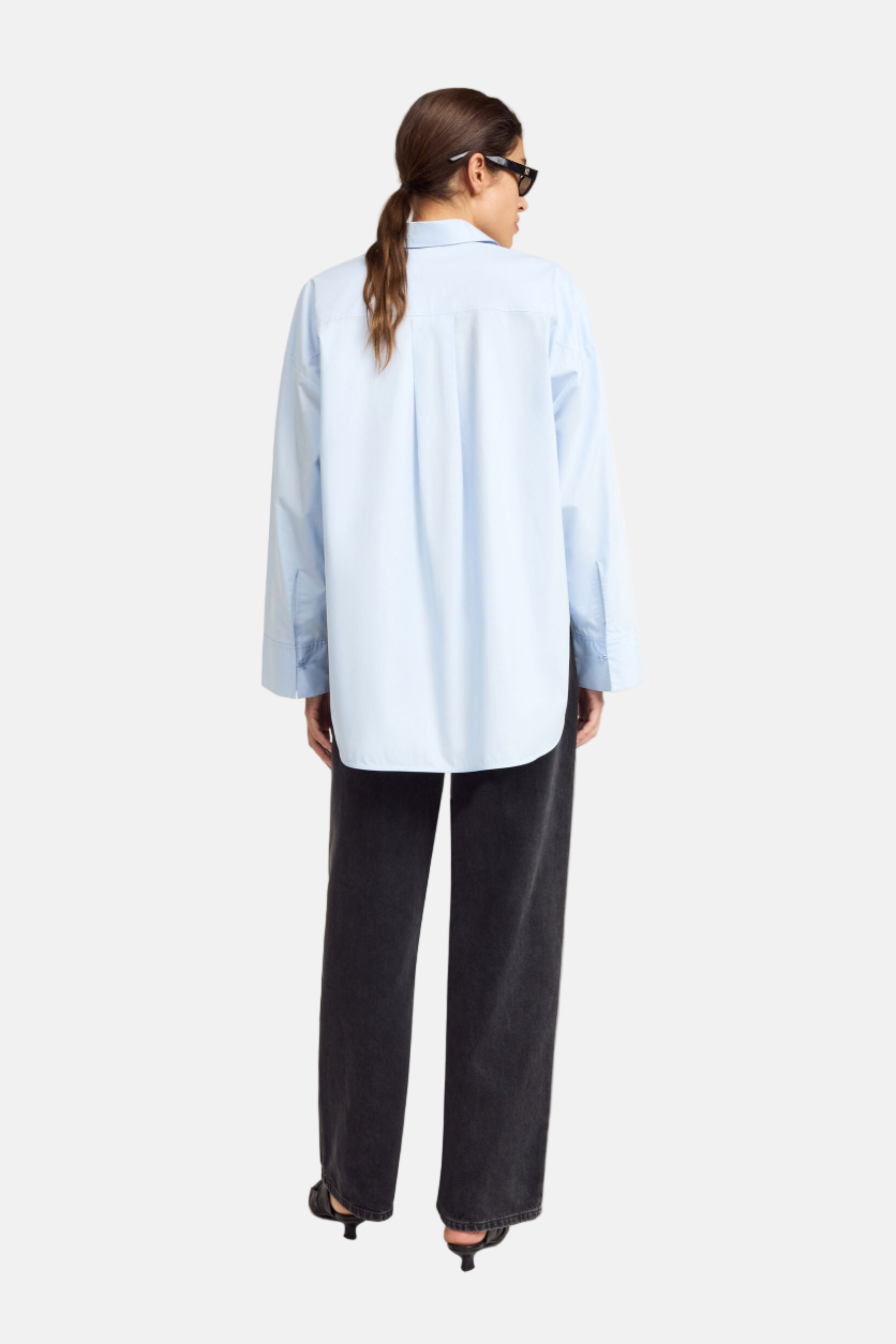 By Malene Birger Derris, Blau, Bluse