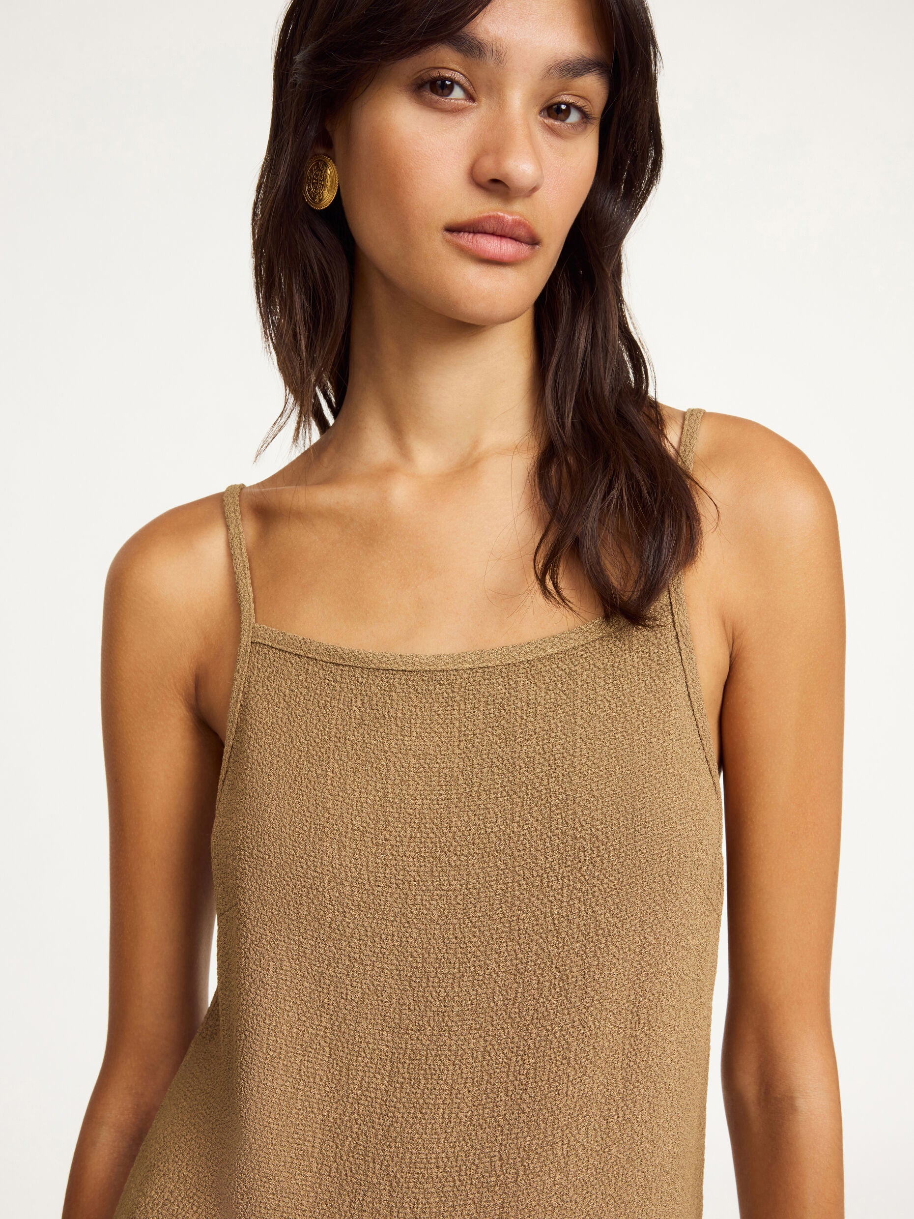 By Malene Birger Ellionore, Light Brown, Kleid