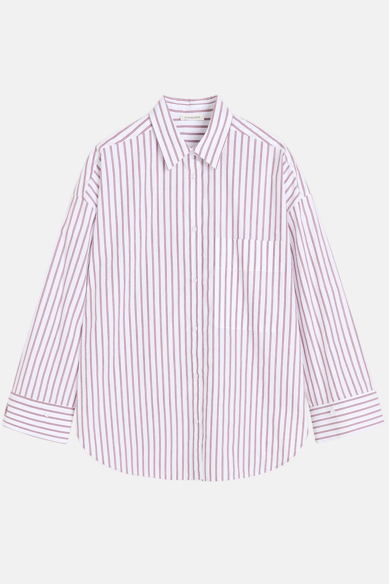 By Malene Birger Derris, Cabernet Stripe, Hemdbluse