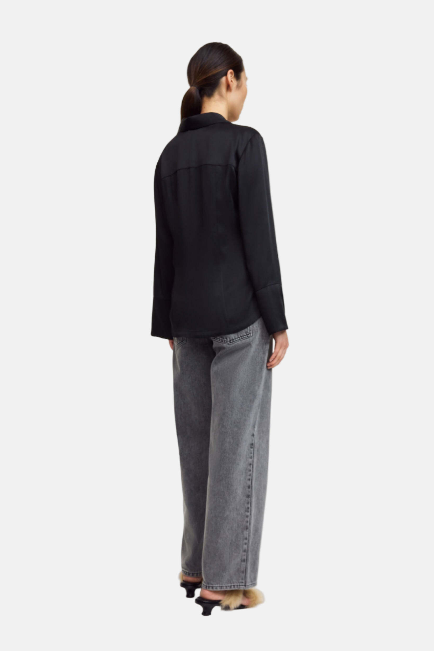 By Malene Birger Rosianna, Schwarz, Bluse