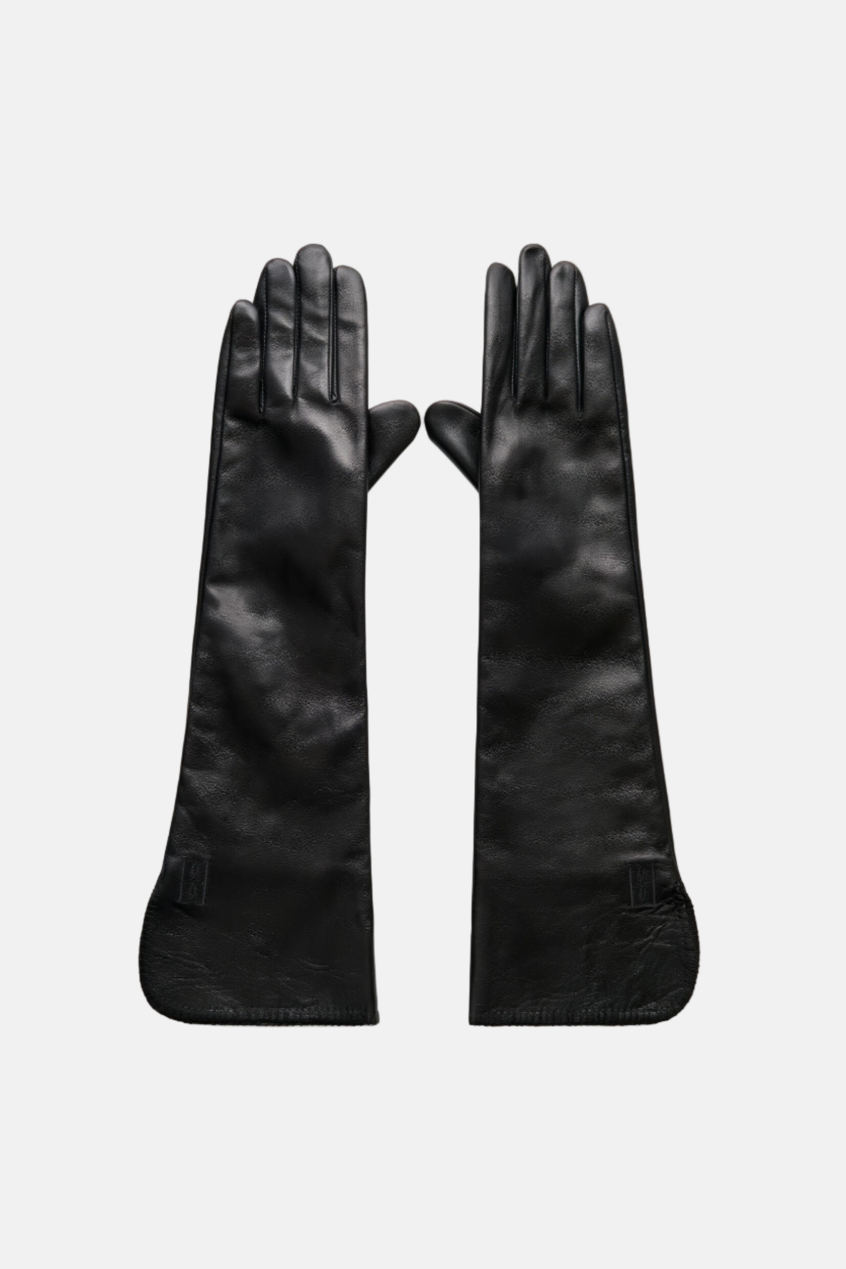 By Malene Birger Gemi, Black, Lederhandschuhe