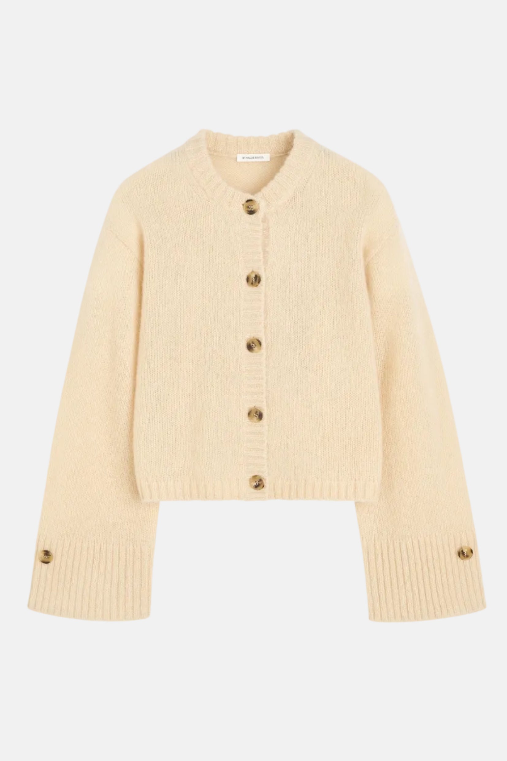 By Malene Birger Cierrou Soft, Vanilla Cream, Strickjacke