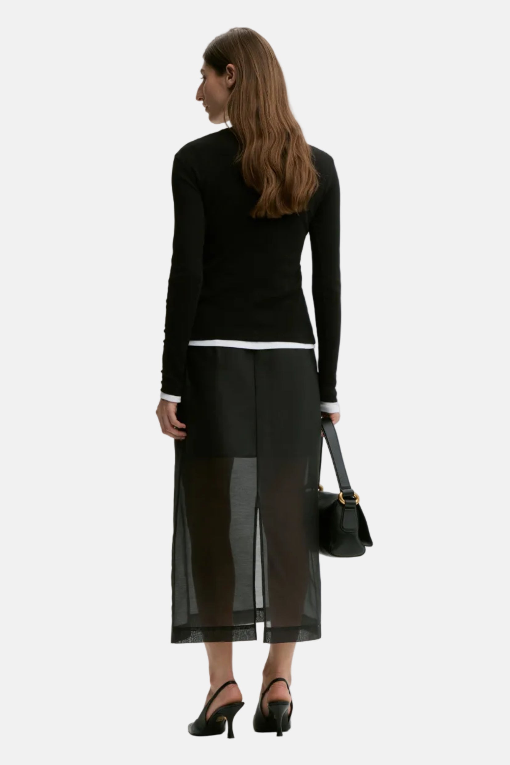 By Malene Birger Brita Flat, Black, Longsleeve