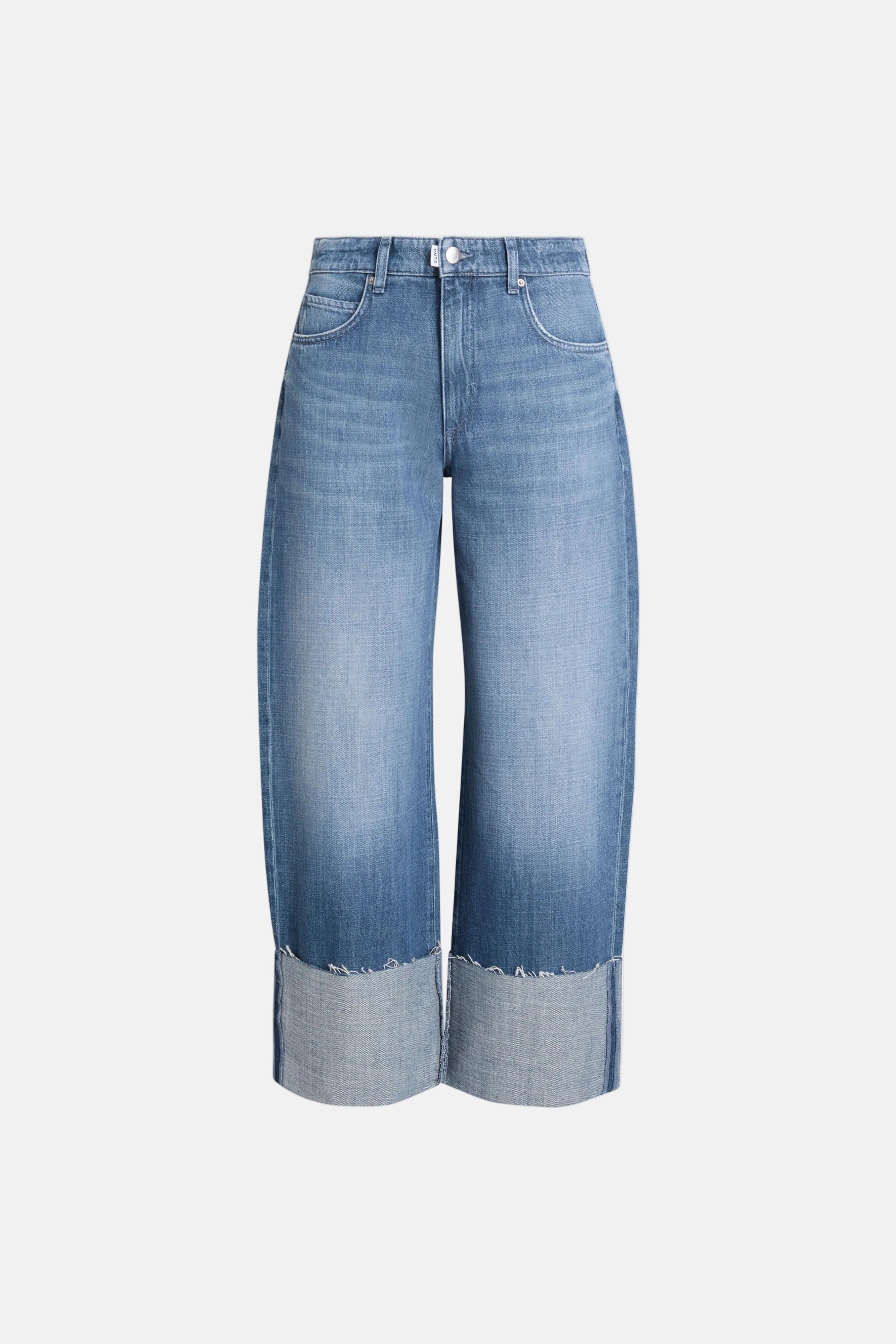 PNTS The Loose, Turn Up, Mittelblau, Hose