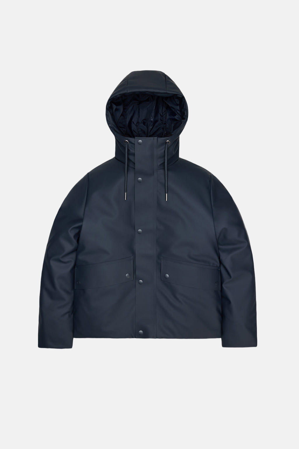 Rains Nome Short W3T3, Navy, Parka