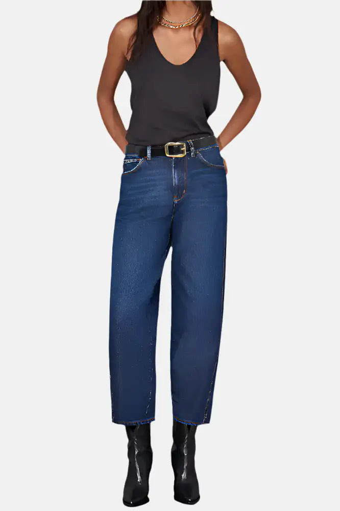 3x1 80`s Nic Hampton Jeans in Blau